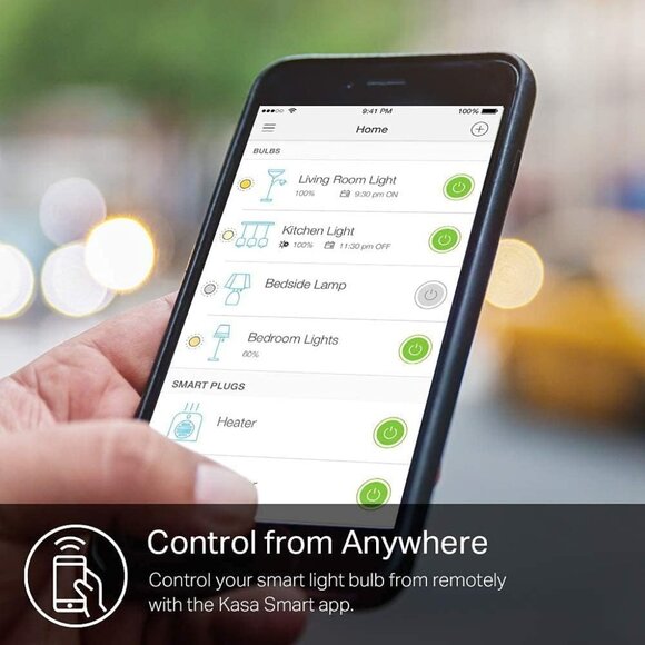 NWT Kasa A19 Smart LED 1000 Lumens Color Changing Dimmable Light Bulb - Picture 3 of 12